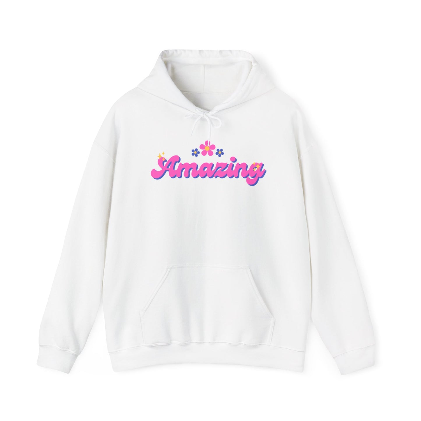 Amazing Unisex Heavy Blend™ Hooded Sweatshirt - Cozy and Vibrant Design