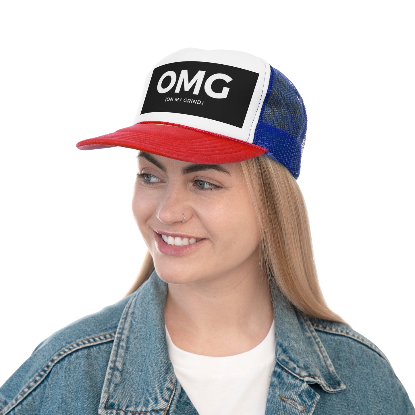 OMG (ON MY GRIND) Truckers Hat