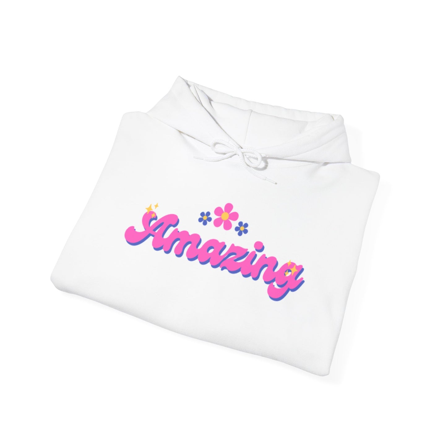 Amazing Unisex Heavy Blend™ Hooded Sweatshirt - Cozy and Vibrant Design